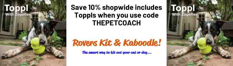 Save 10 sitewide at Rovers Kit with code THEPETCOACH