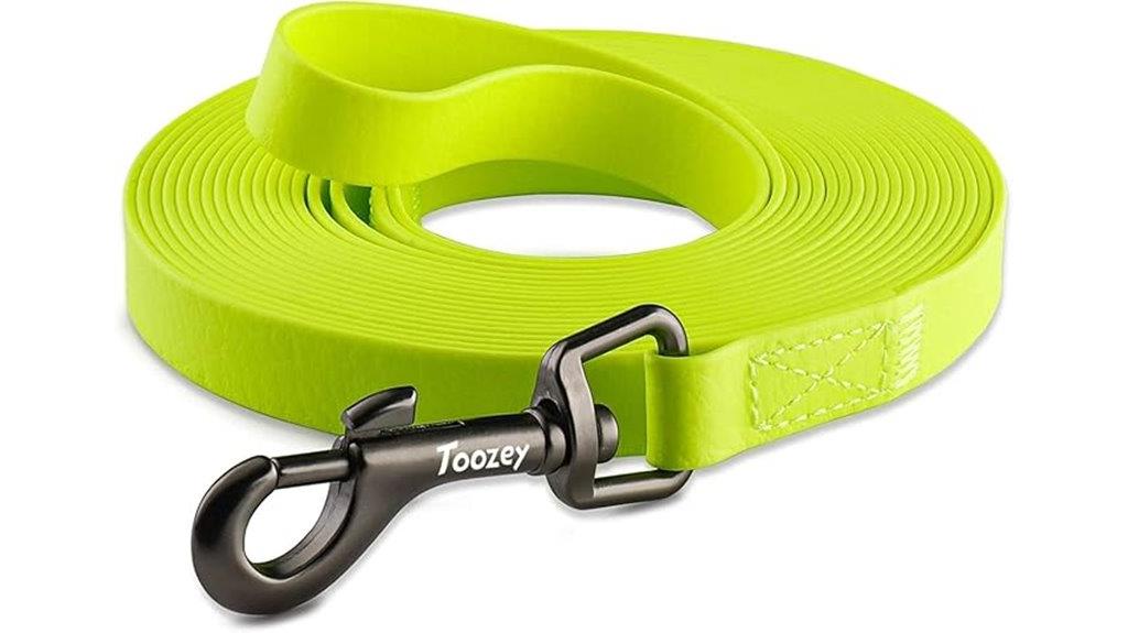 waterproof dog training lead