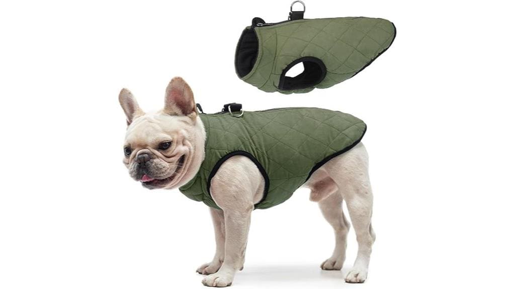 winter dog vest harness