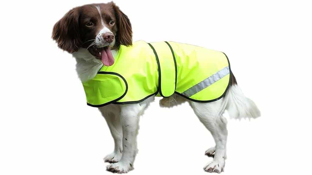yellow safety coat 20 inch